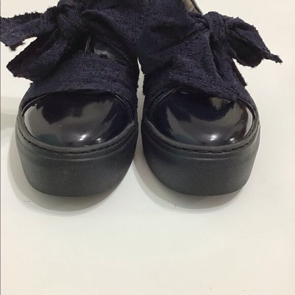 Attilio Giusti Leombruni Bow Chunky Platform Loafers Shoe 381/2 - Picture 6 of 8